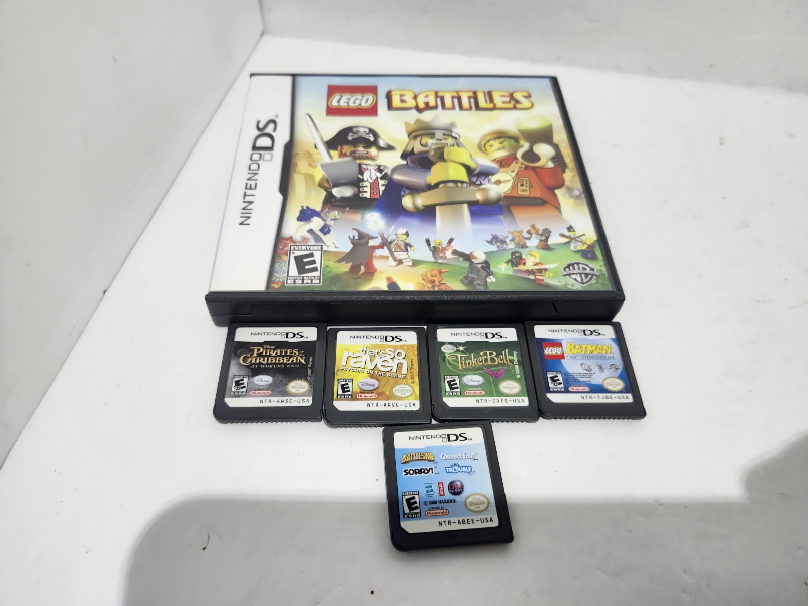 Original Nintendo DS Electric Blue Handheld System Tested Working With Games