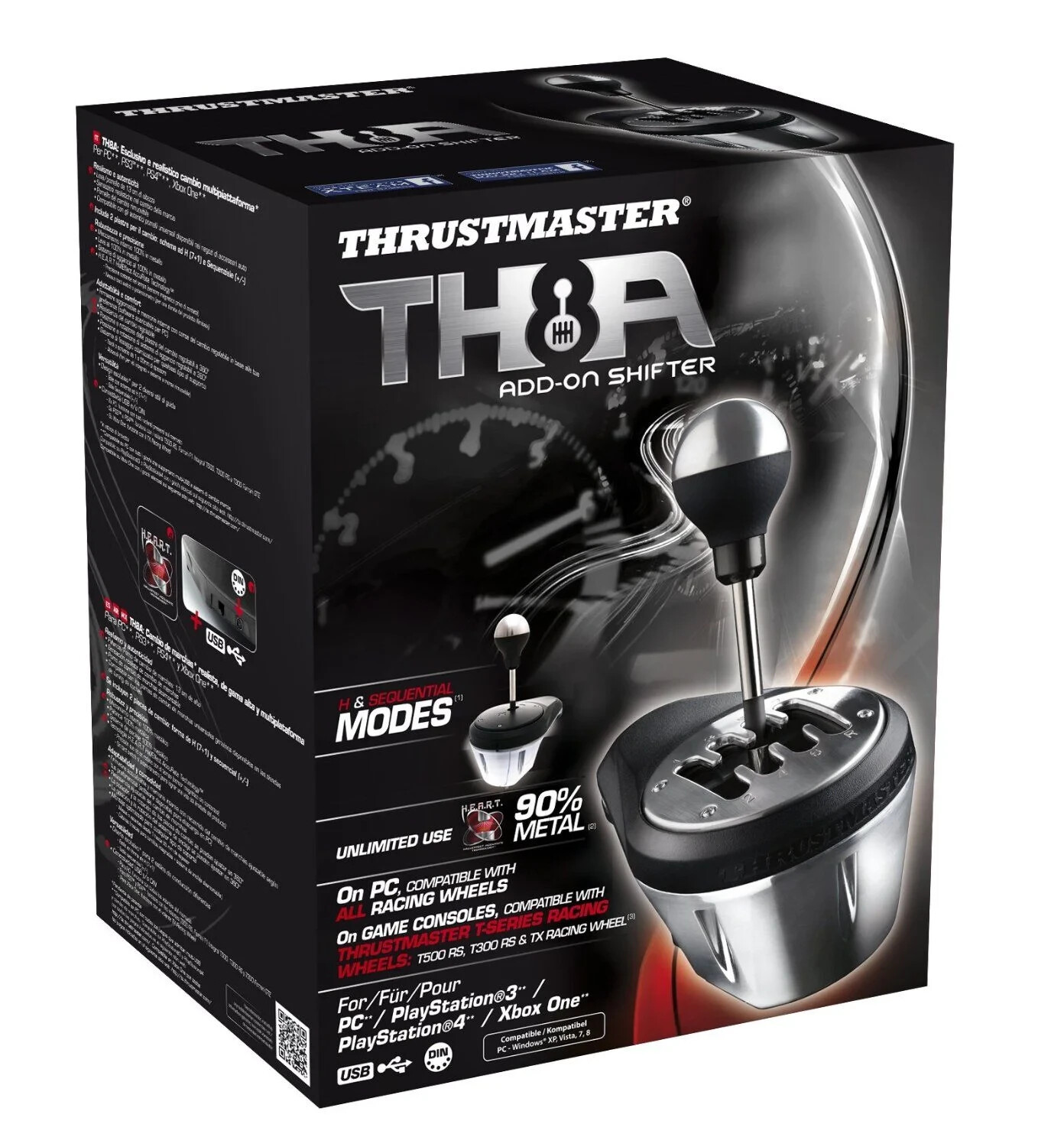 Thrustmaster TH8A Shifter (Add-on for T500/T300/TX) Racing Sim Xbox/PC/PS