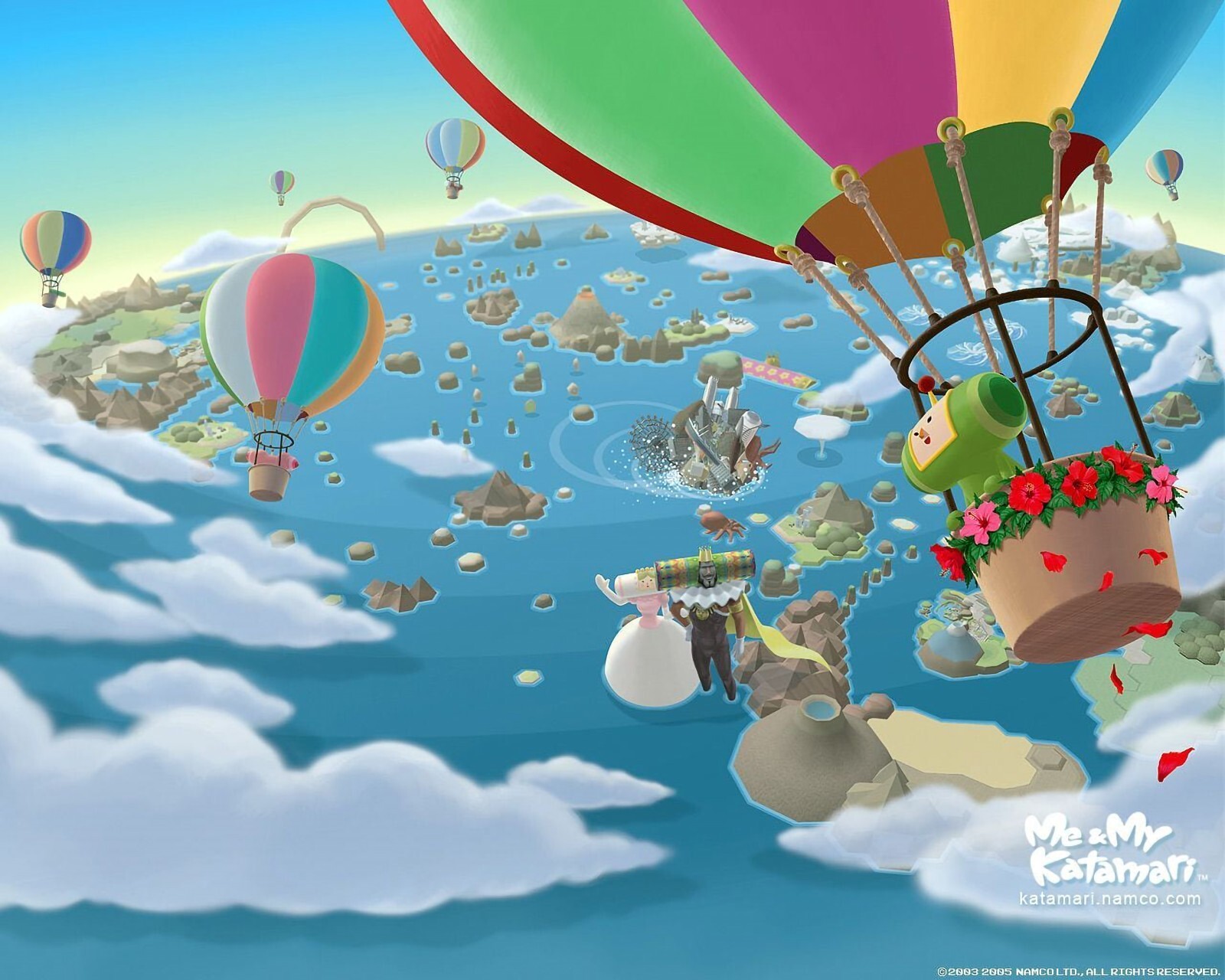 Me & My Katamari Playstation Portable PSP 2005 Game Art Print Poster – Glossy