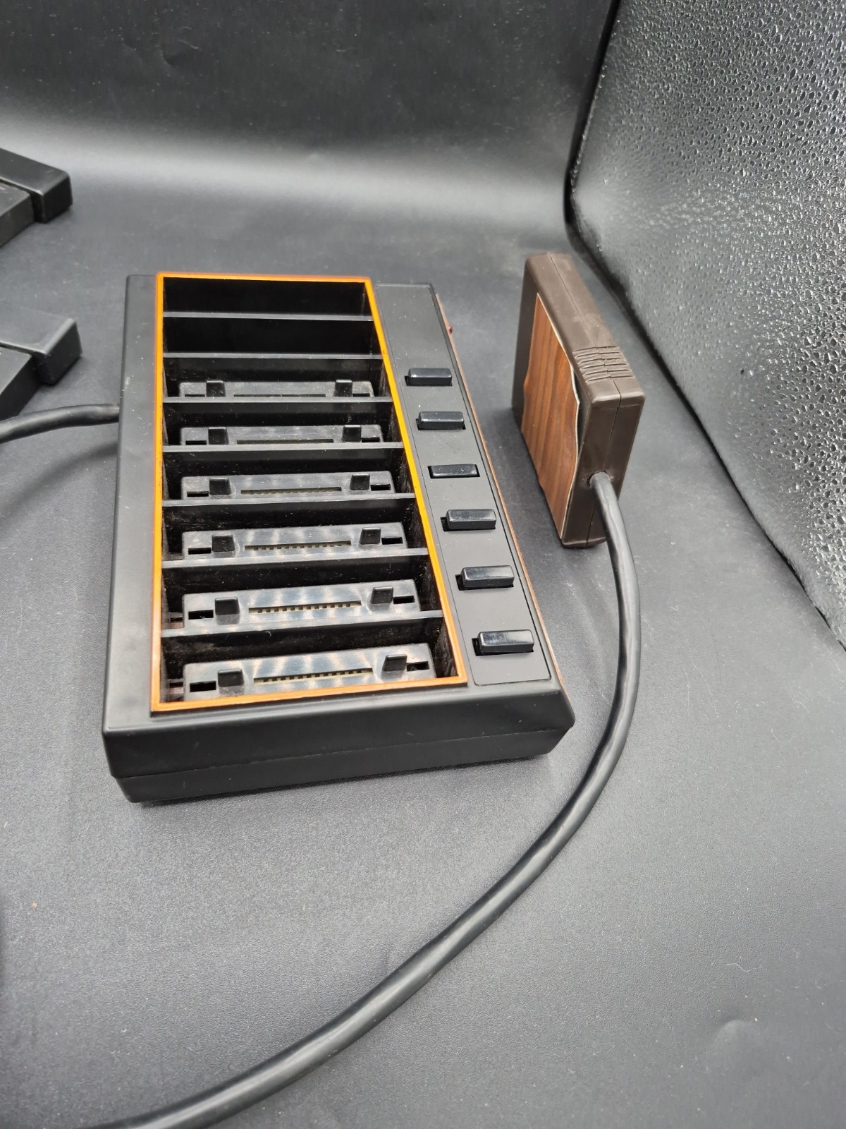 Atari 2600 VIDEO GAME BRAIN 6 Game Switcher RGA-1360 Works Tested With 8 Games