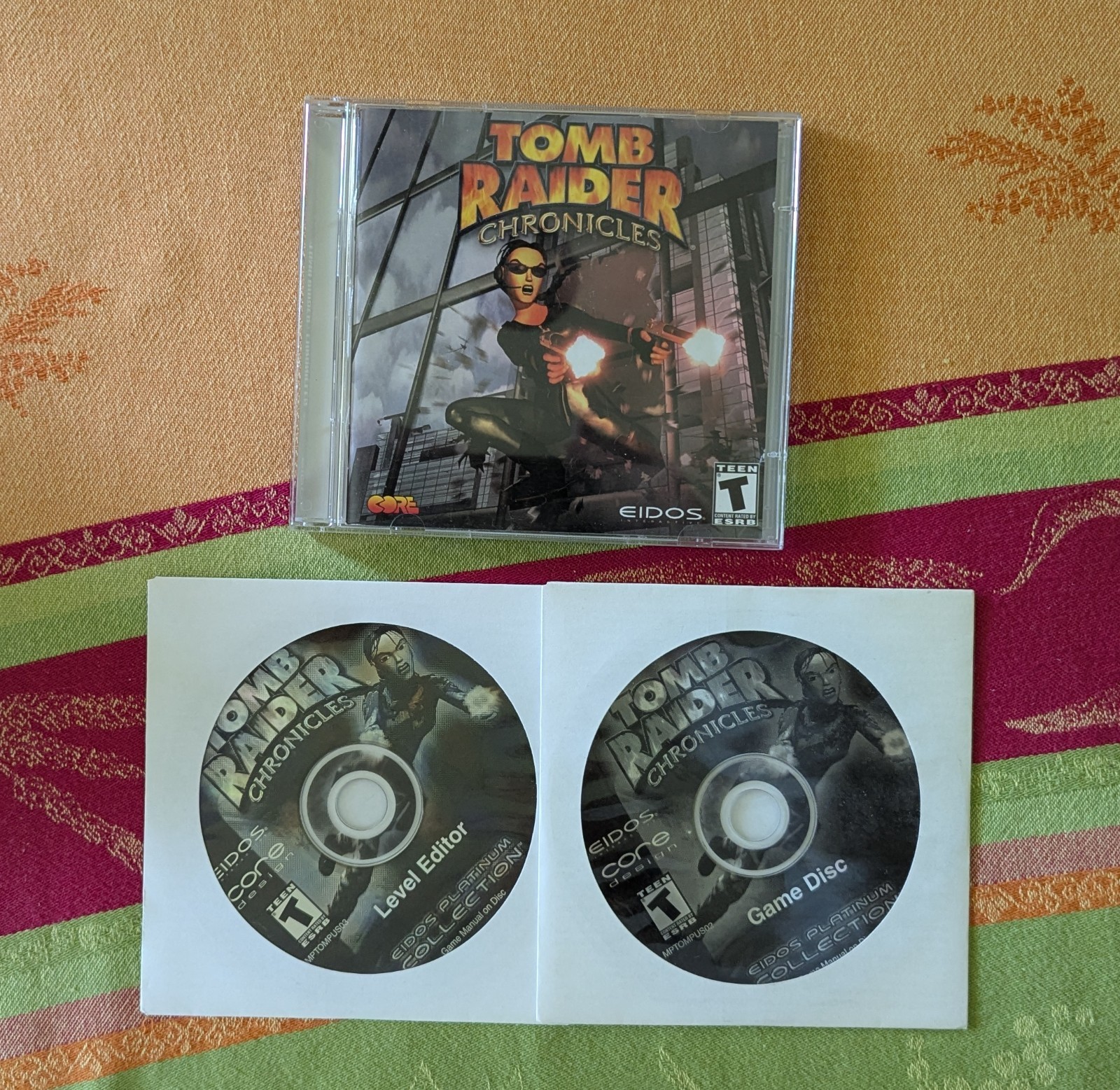 Tomb Raider PC CD/DVDs Vintage – Win 95 thru Win 7 – Lot of 8 EIDOS/Square CNIX