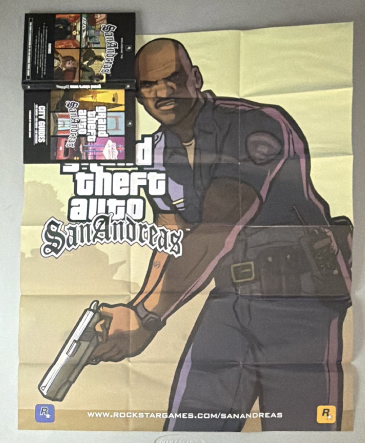 Grand Theft Auto: San Andreas Second Edition PC Rockstar Games Manual Map