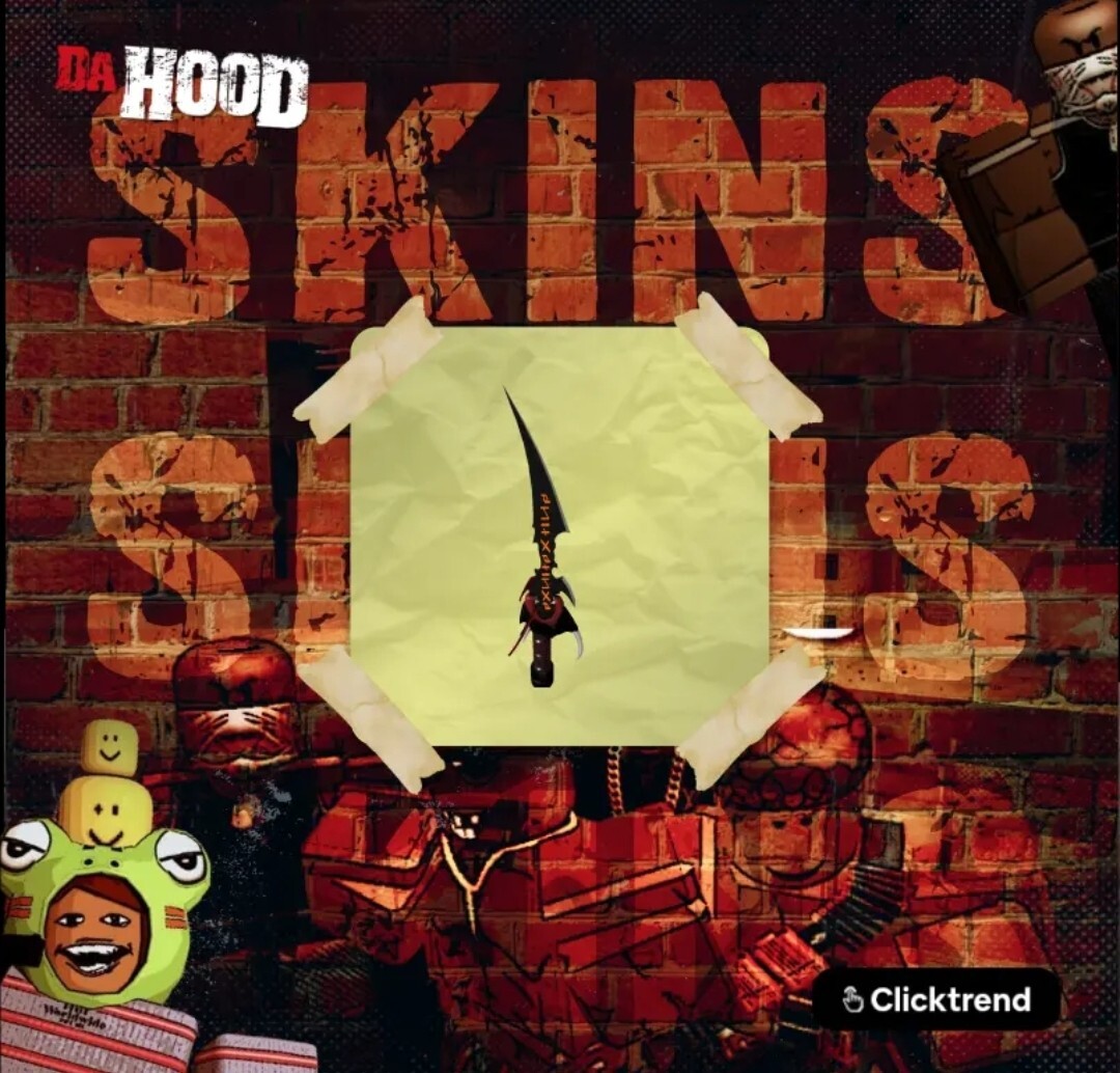 cheap da hood skins (most high values)