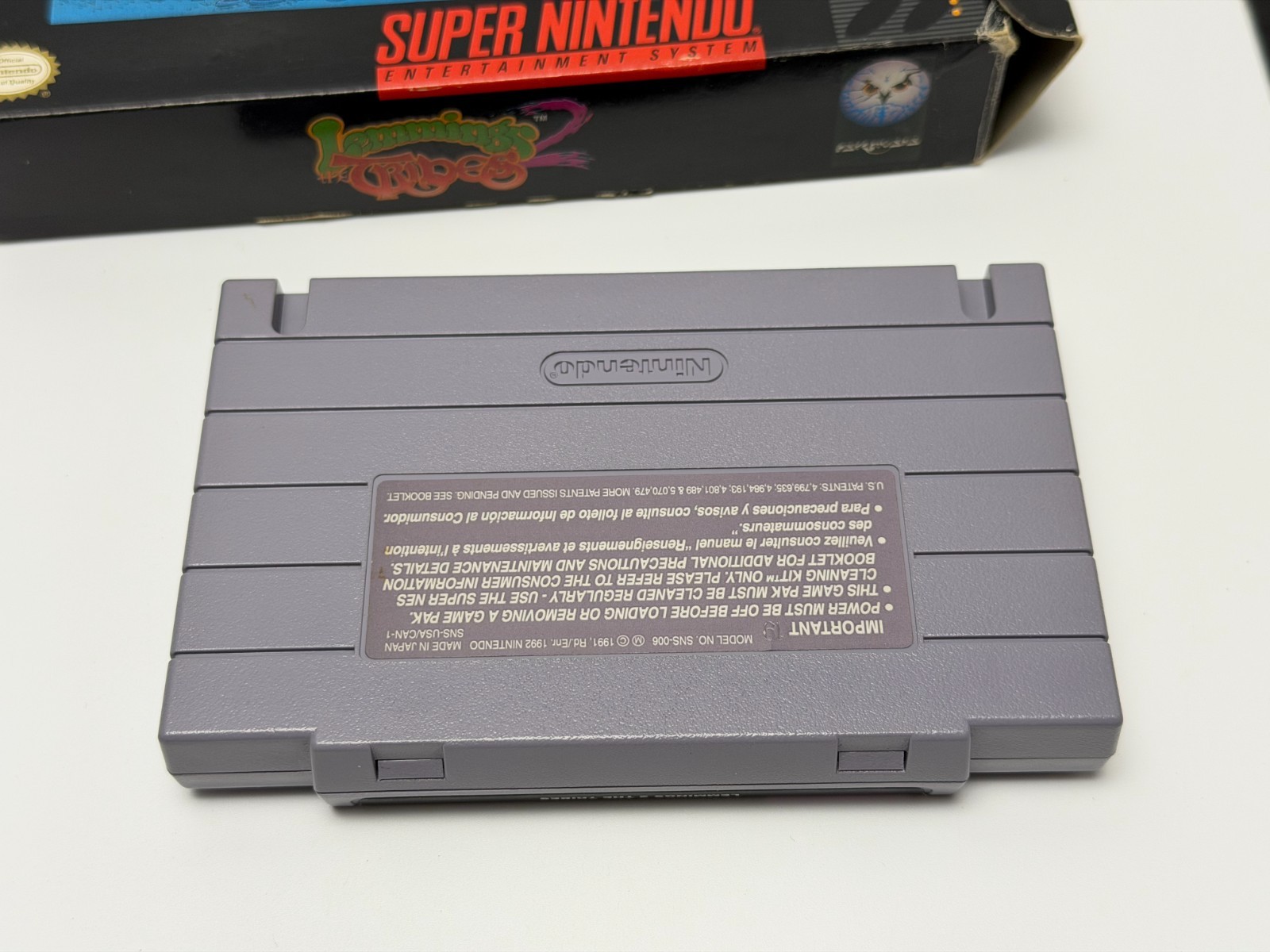 Lemmings 2: The Tribes (Super Nintendo Snes) Authentic & Complete