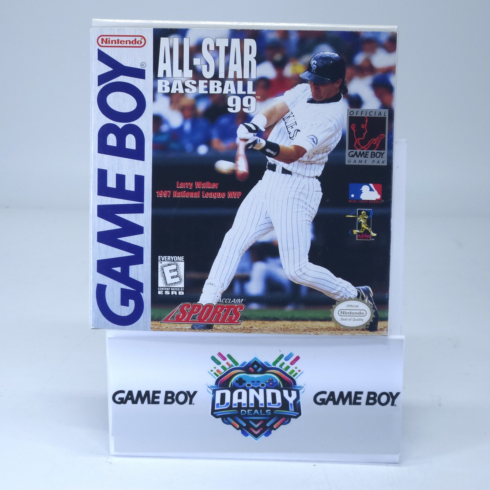 All-Star Baseball 99 GB W/ Poster + Manual + Inserts – GameBoy