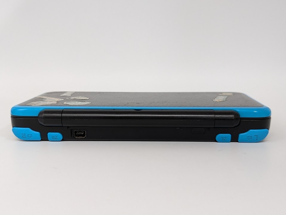 B309 Nintendo new 2DS console LL XL Turquoise x Black Japan w/adapter pen fx