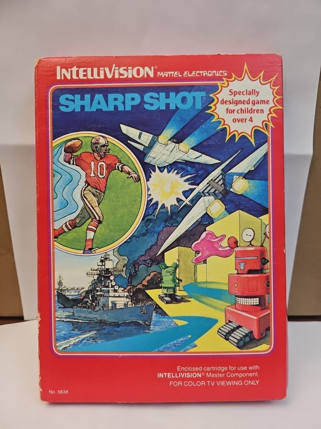 Sharp Shot – Intellivision – Game Box Manual Inserts Tested
