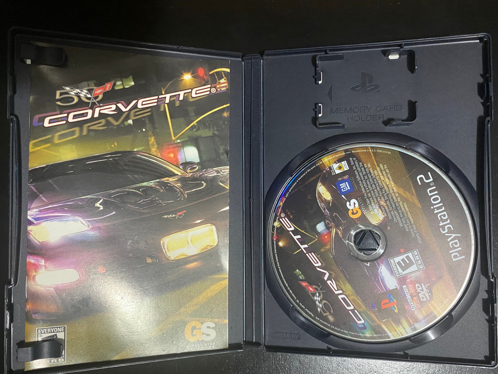 Corvette – PS2 Sony Playstation 2 – Global Star Software – Acceptable Condition