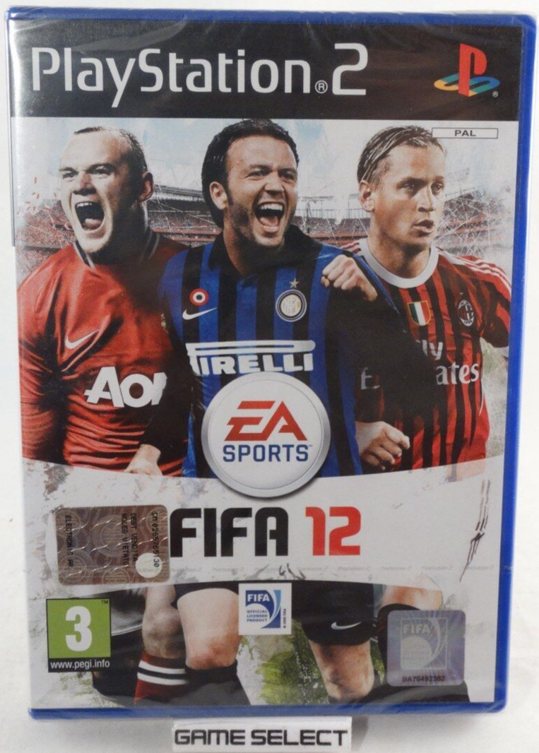 FIFA 12 2012 PS2 PlayStation 2 PAL Italy Italian Sealed New Original