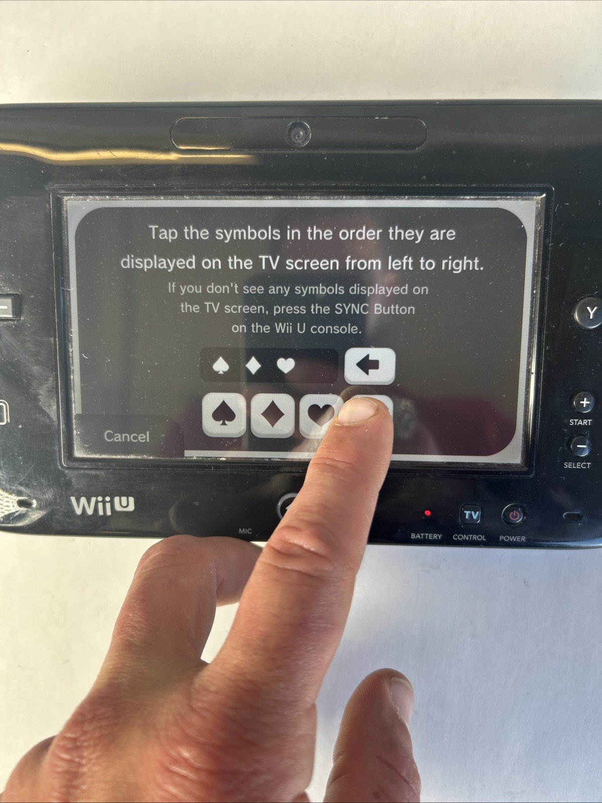 Defective Nintendo WUP-010 (USA) Gamepad Black Parts Or Repair READ! Broken