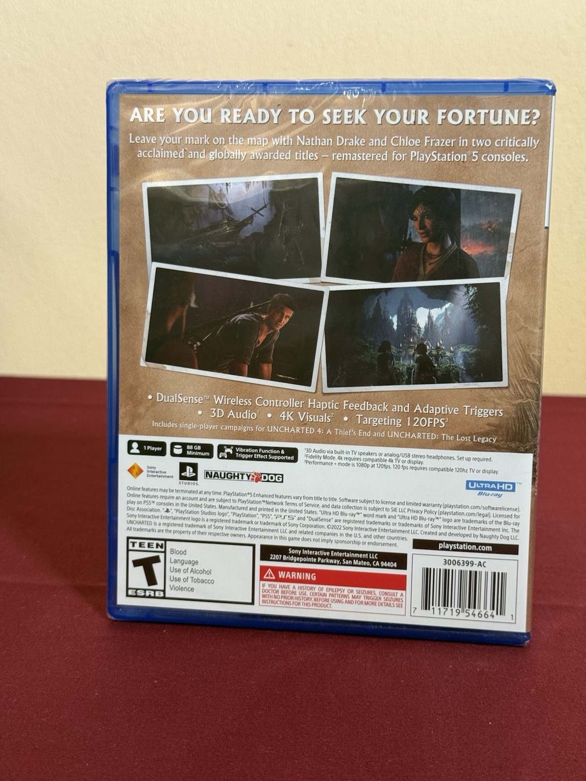 Uncharted: Legacy of Thieves Remastered Collection – Sony PlayStation 5