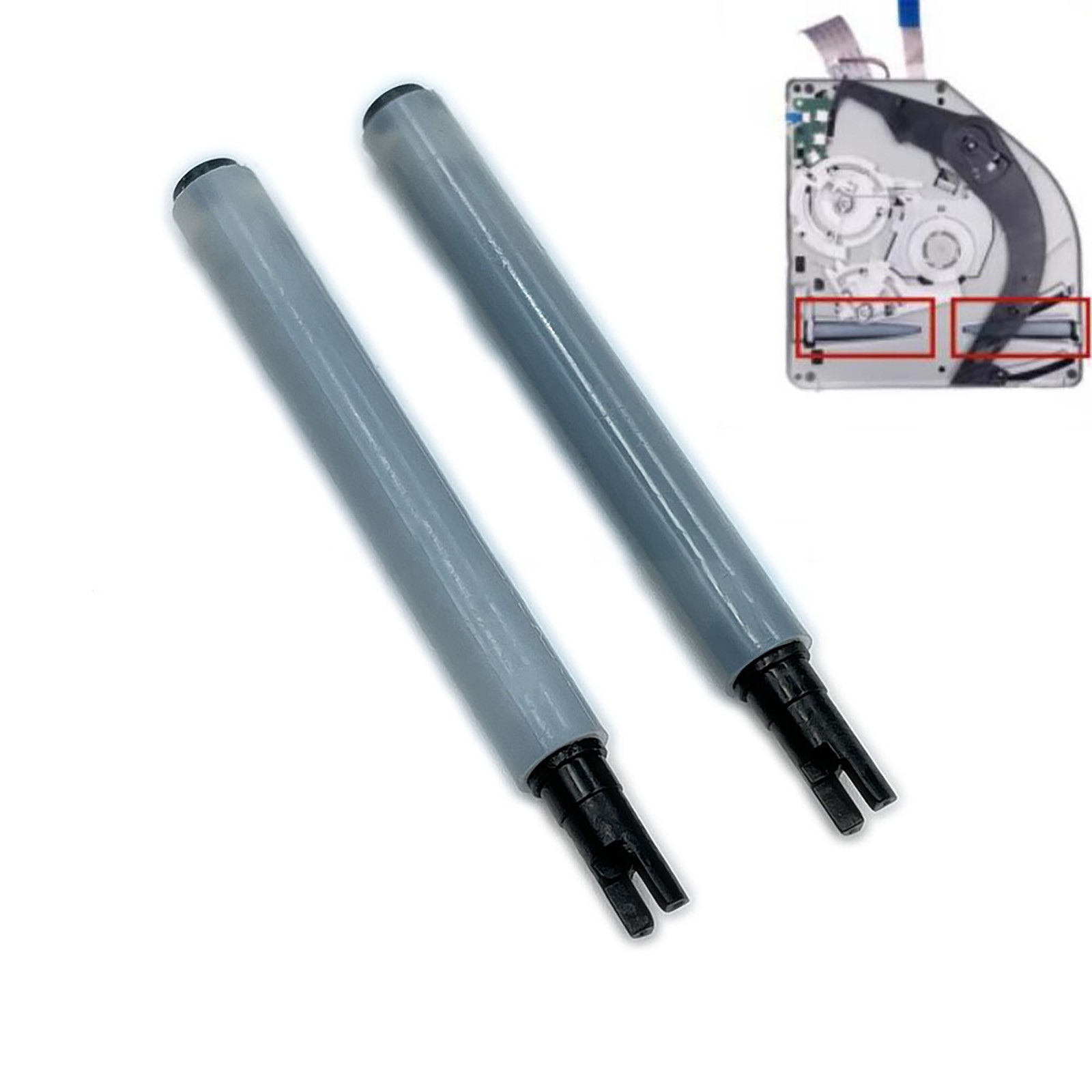 2* Optical Drive Bearing Roll In Out Slide Shaft For Playstation PS5 Repair Part