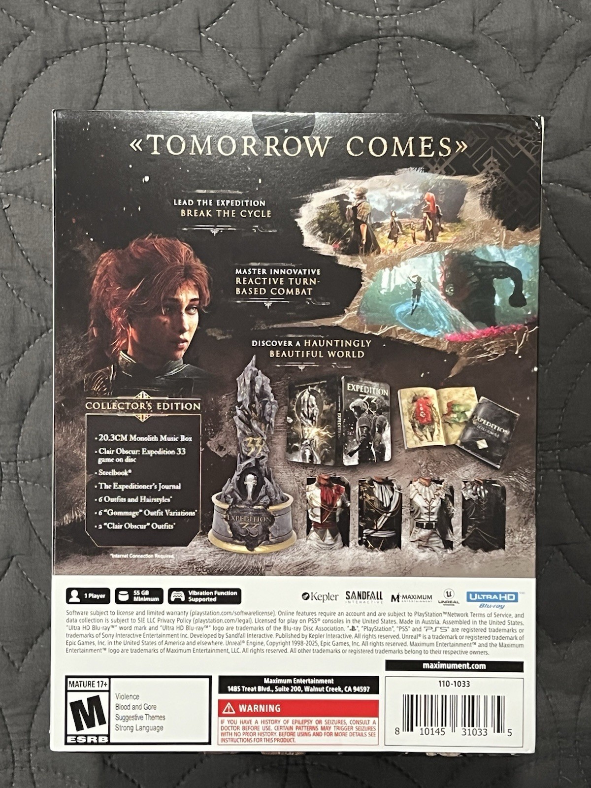 Clair Obscur: Expedition 33 Collector’s Edition (PS5) GameStop Exclusive IN HAND