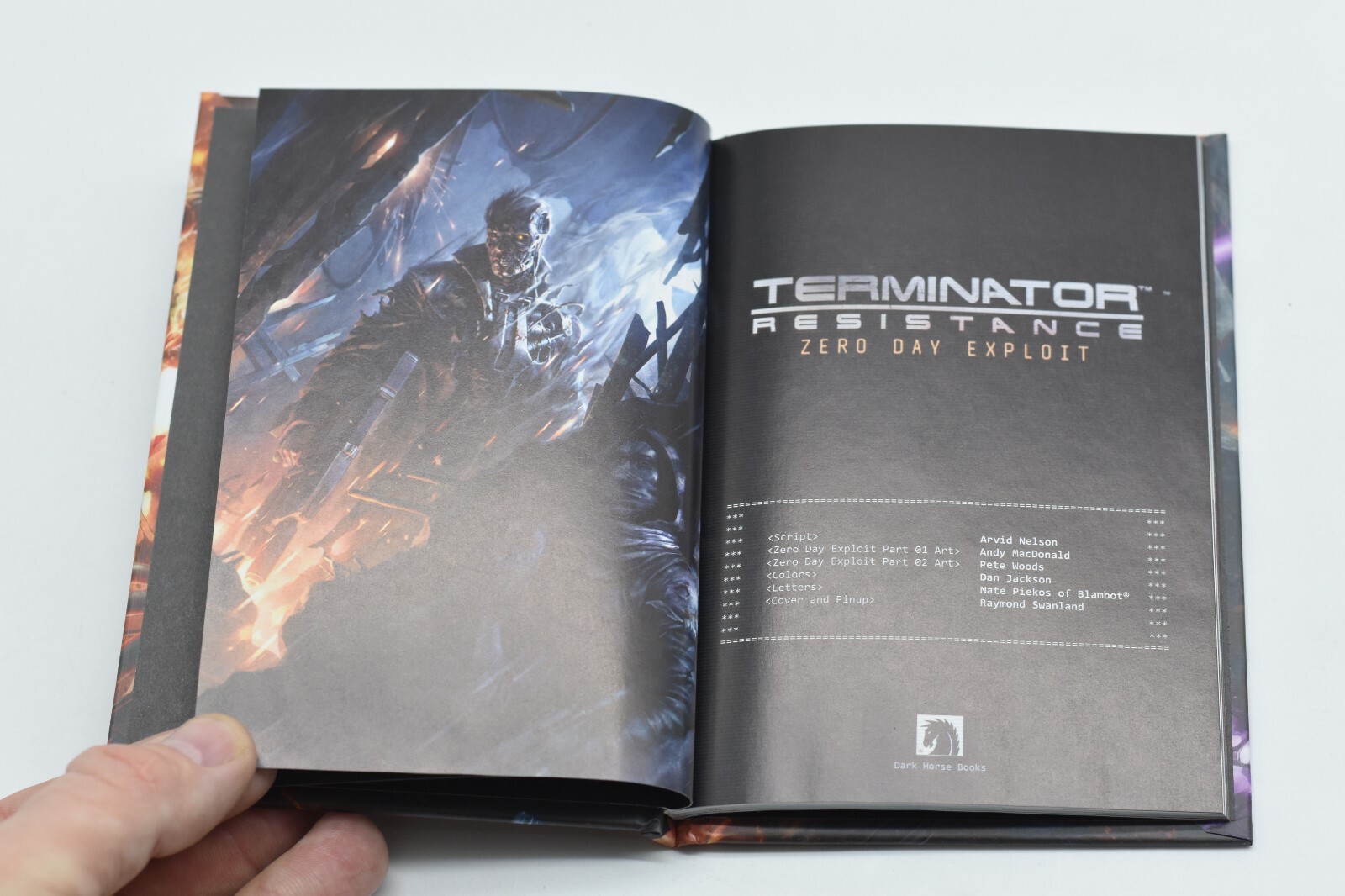 Dark Horse Enhanced Collector’s Edition Terminator Resistance Ashcan Comic Yes