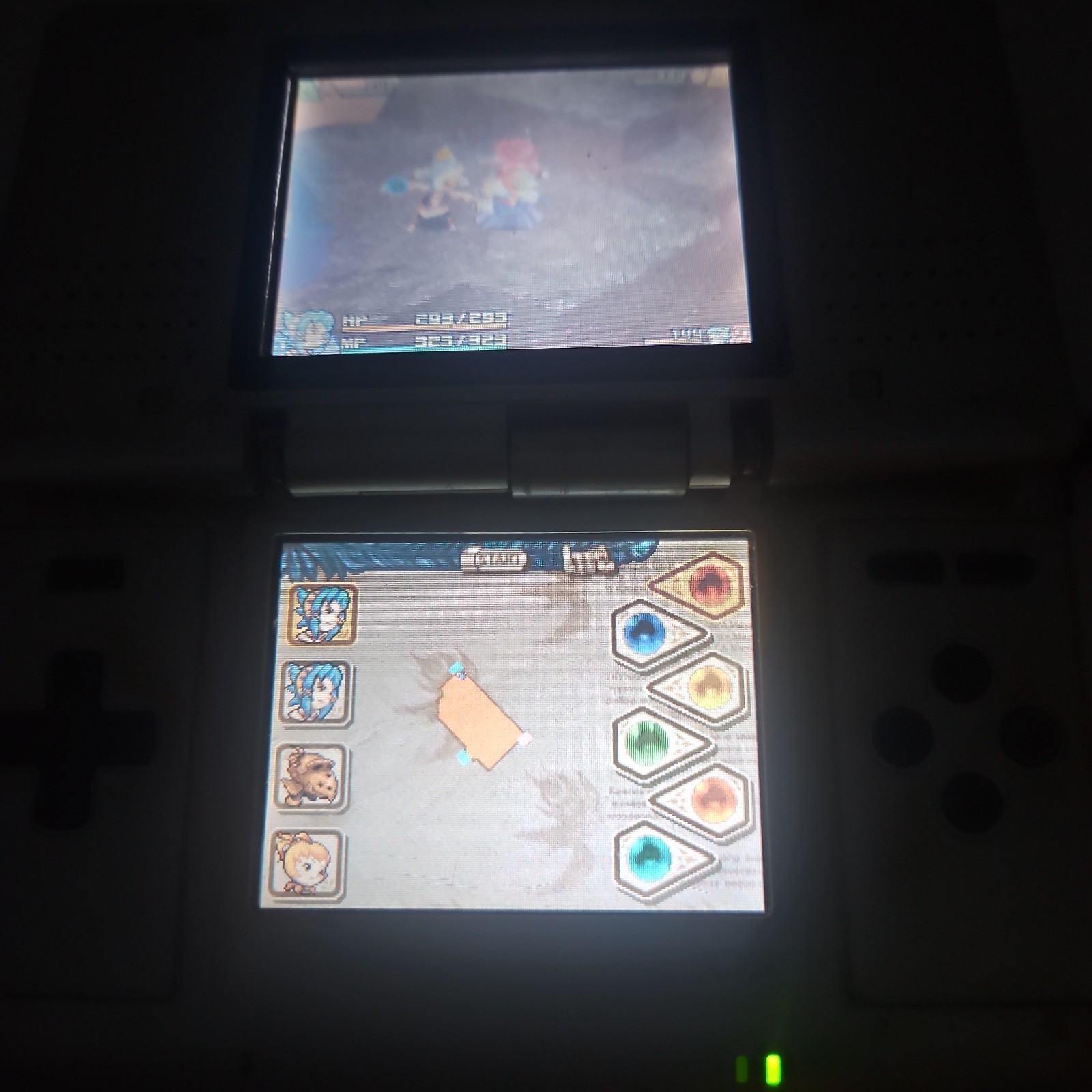 Nintendo DS – Titanium – JPN Region Free – Tested & Working W/ Charger (NOTES)