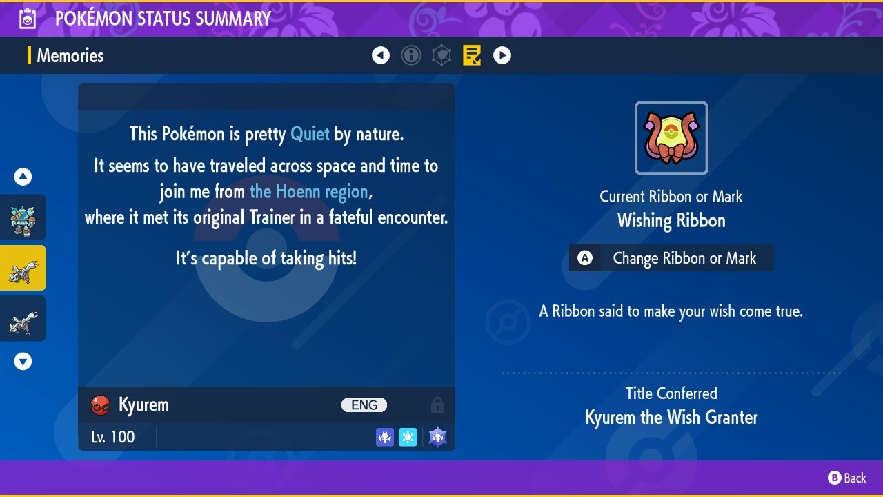 Kyurem Event 💜 English Dahara City 💜 Pokémon Scarlet & Violet