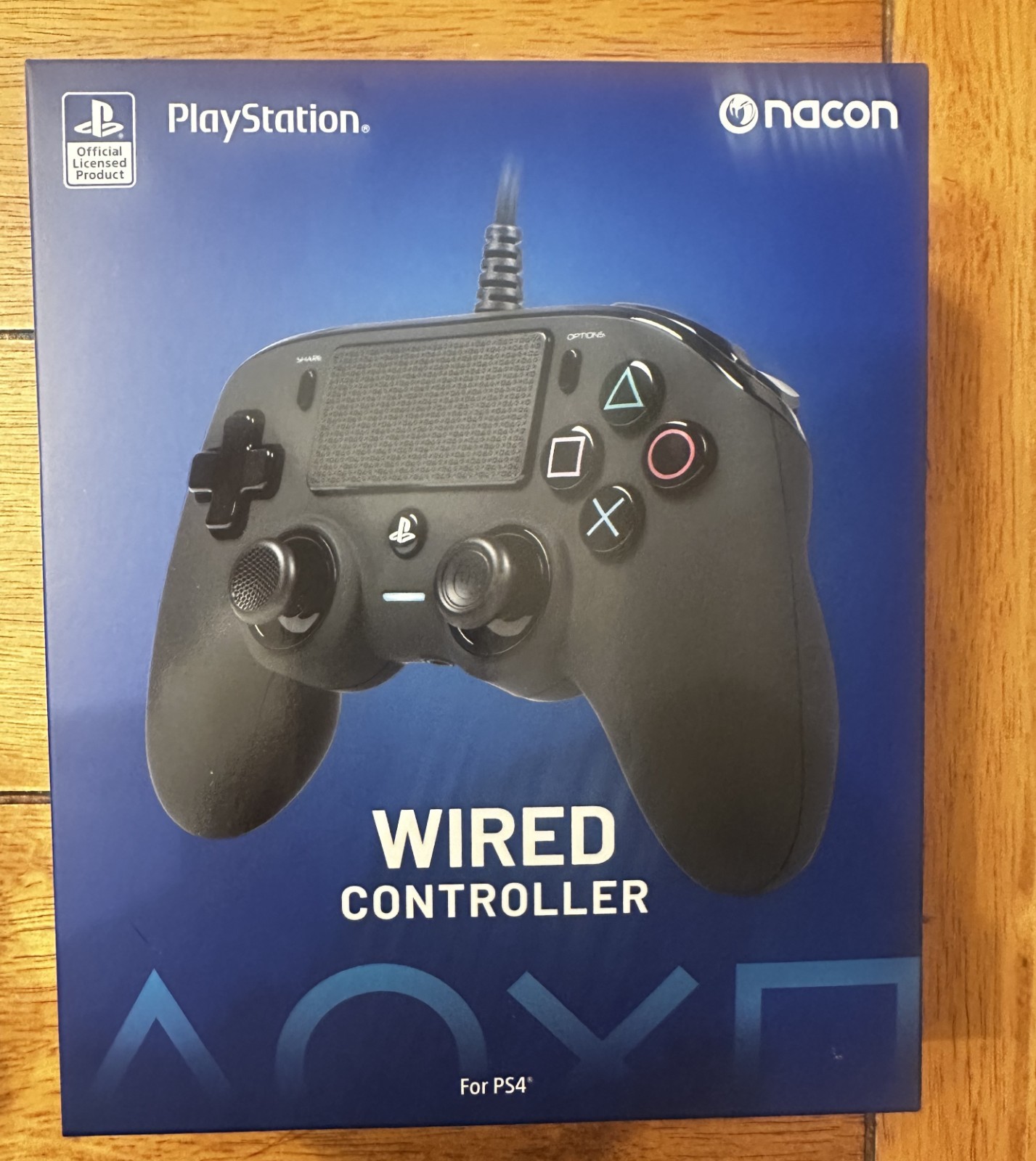 Nacon WIRED Controller for PlayStation 4 & PC – Black (50-1789-01)™ NEW