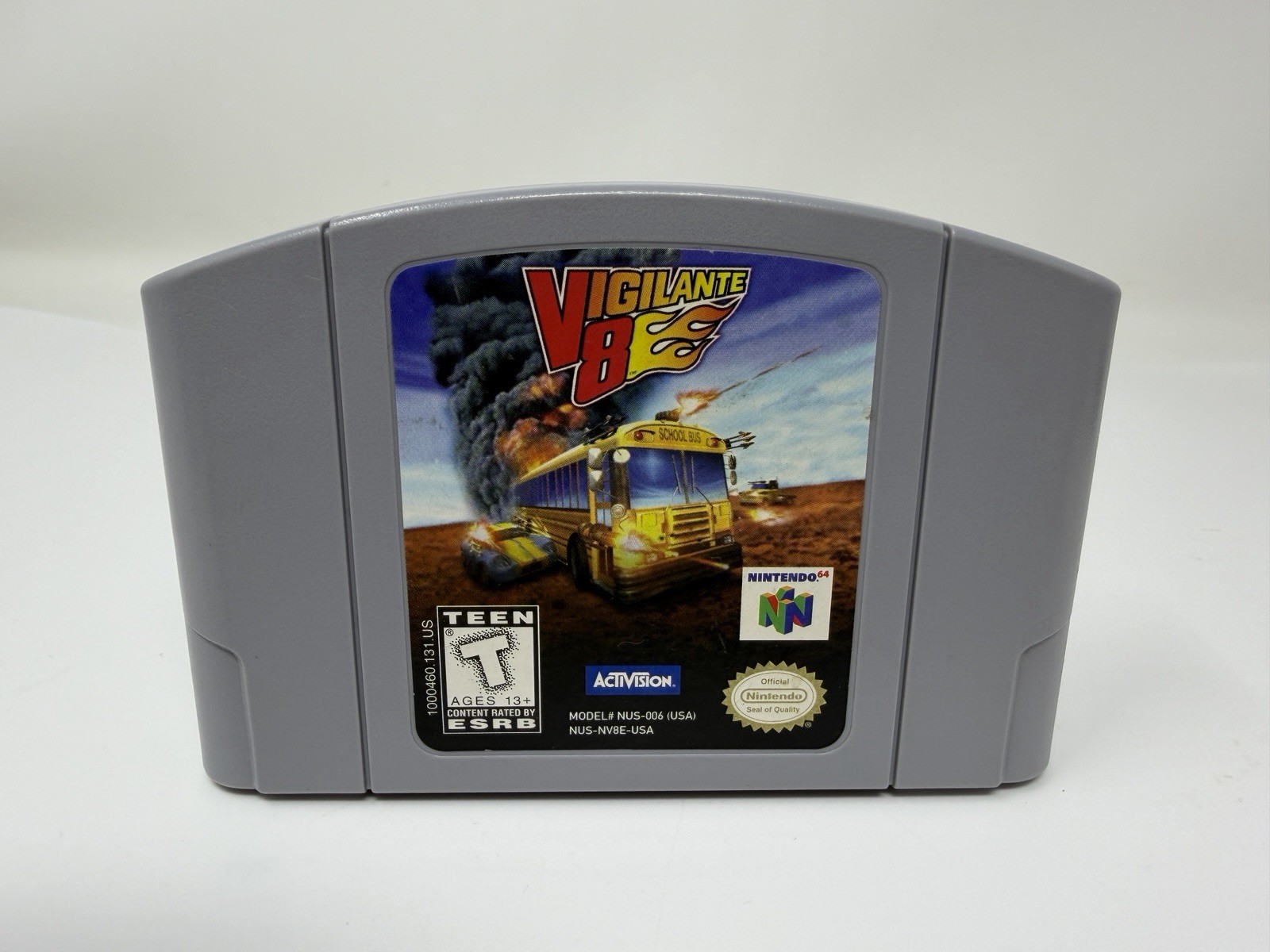 Vigilante 8 (Nintendo 64, 1999) N64 Authentic Tested & Working Clean