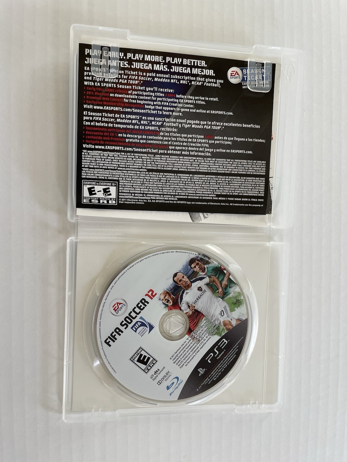 FIFA Soccer 12 PS3 (Sony PlayStation 3, 2011)