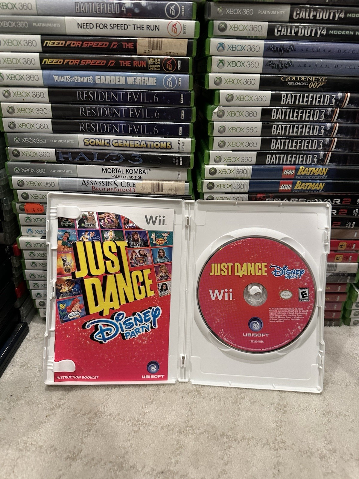 Just Dance: Disney Party (Nintendo Wii) Complete CIB Tested