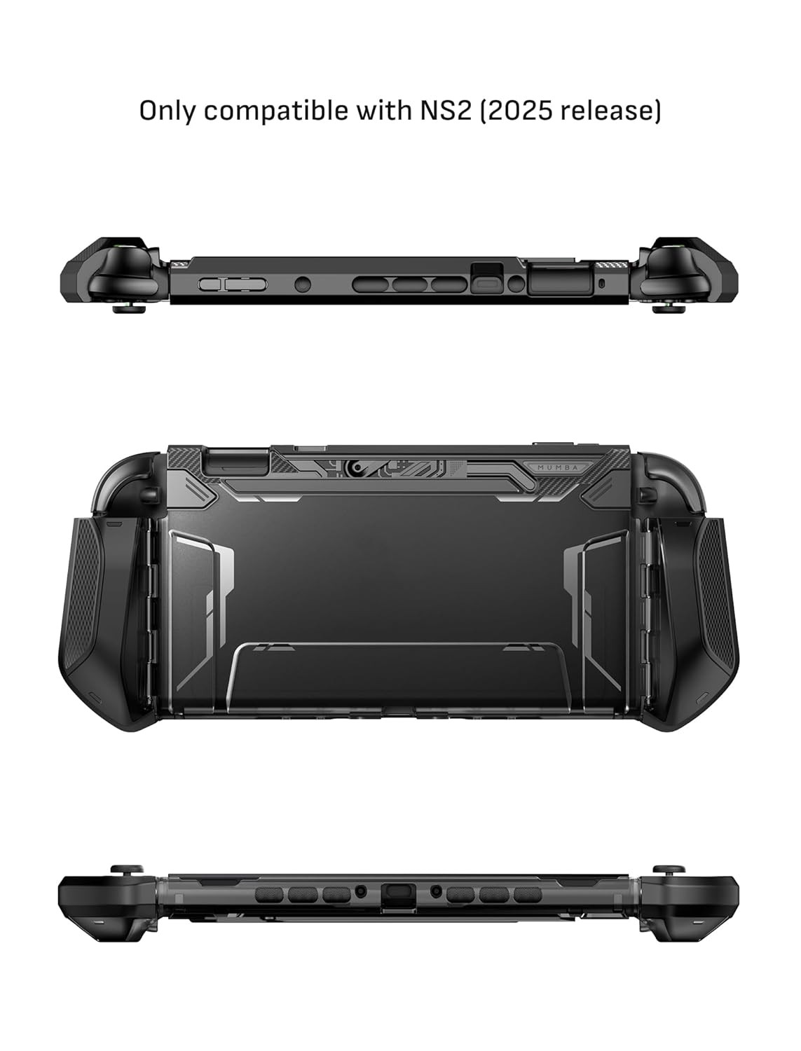Mumba For Nintendo Switch 2 Dockable Case +HD Screen +Carrying Case +JoyCon Case