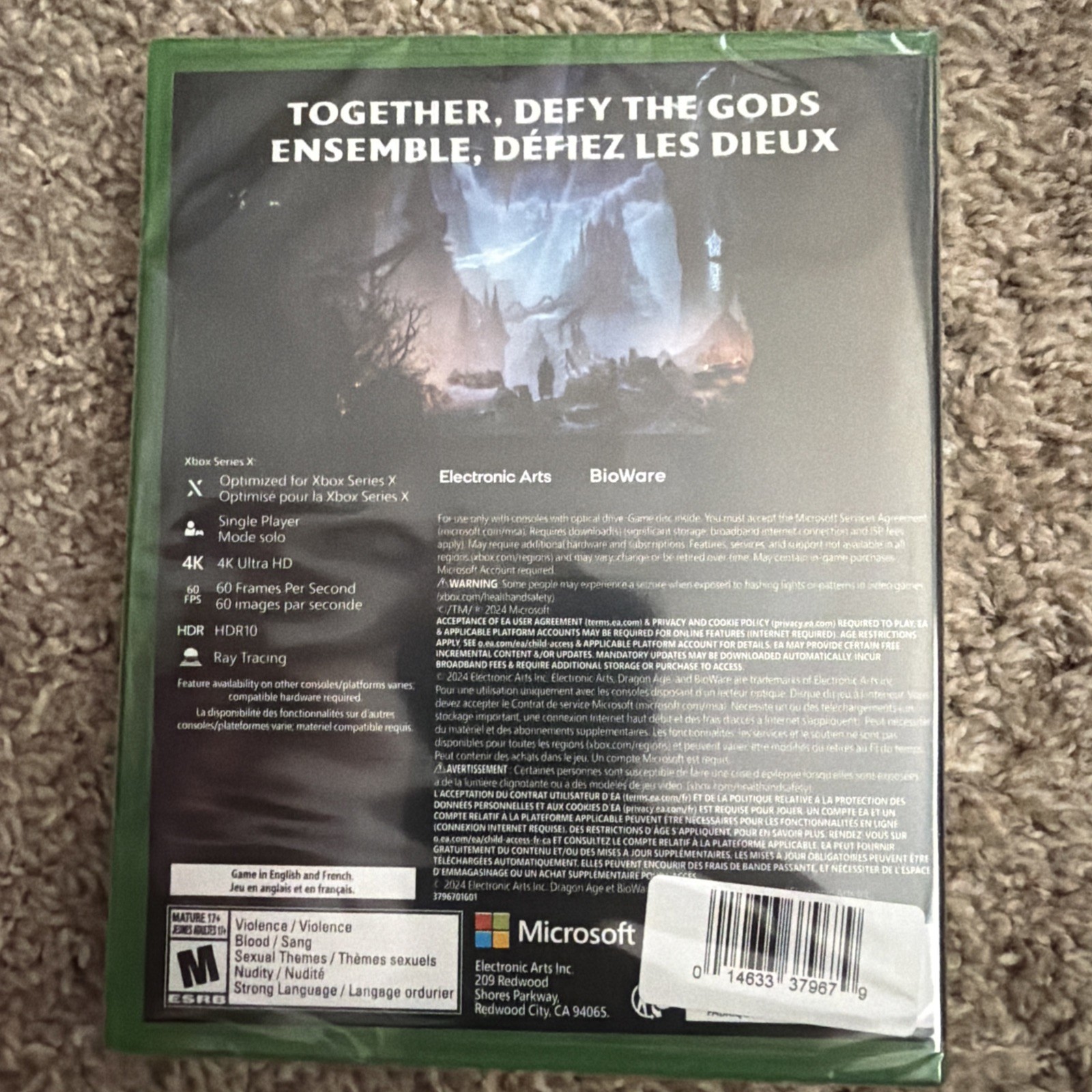Dragon Age: The Veilguard – Microsoft Xbox Series X|S, New Sealed