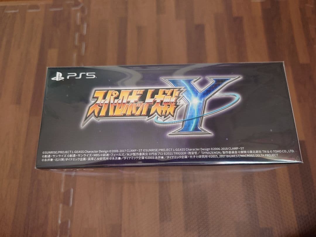 SUPER ROBOT WARS Y Ultra Limited Edition Nintendo SWITCH Multilingual Sealed