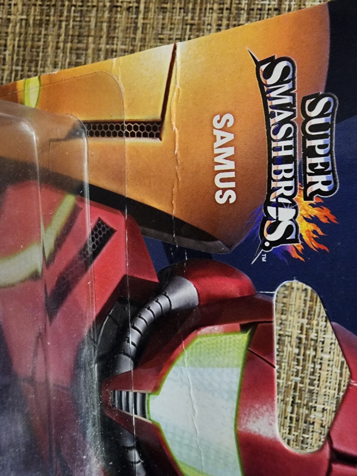 Amiibo – SEALED Samus Figure (Super Smash Bros) New In Box – See Pics and Desc!