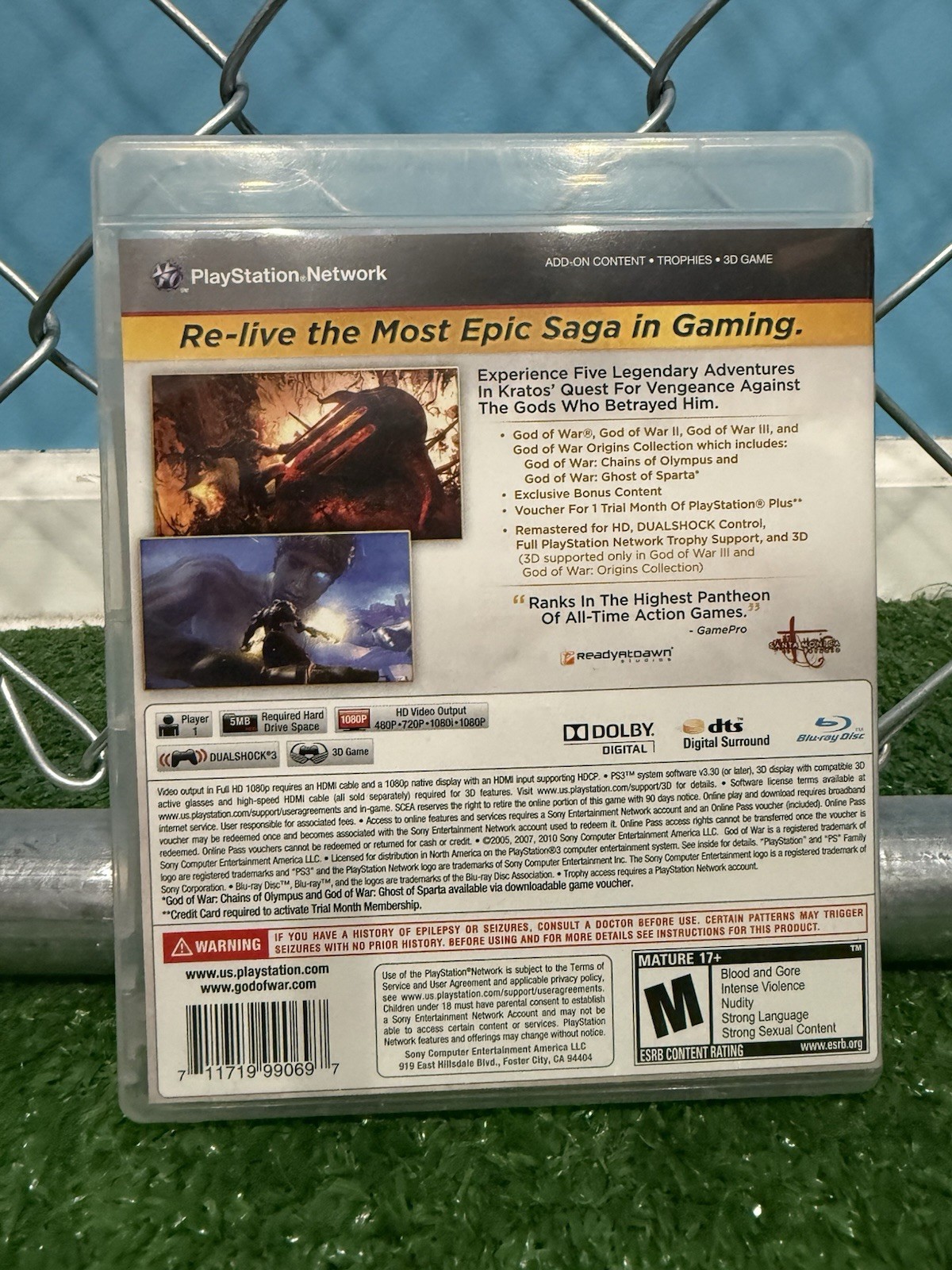 God of War Saga – Playstation 3 Game