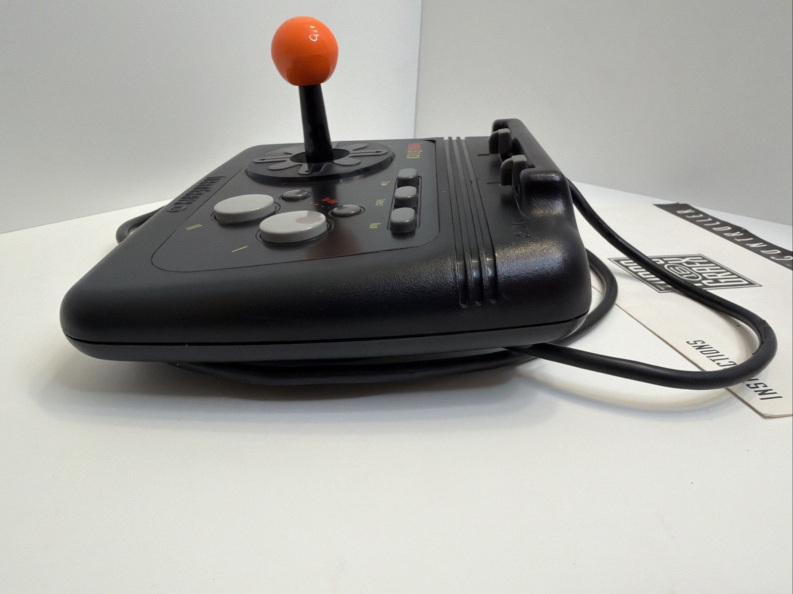 Turbo Stick (TurboGrafx-16, 1990) Tested w/ Instruction Manual HES-STK-01
