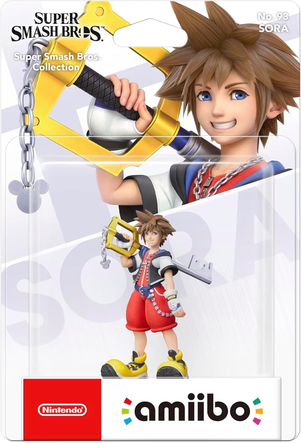 Amiibo – Sora Kingdom Hearts Super Smash Bros Series Nintendo Brand New