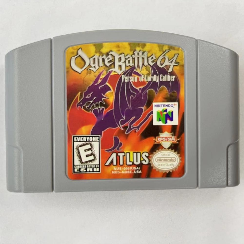 Ogre Battle 64: Person of Lordly Caliber – Nintendo 64 (N64) Hard to find