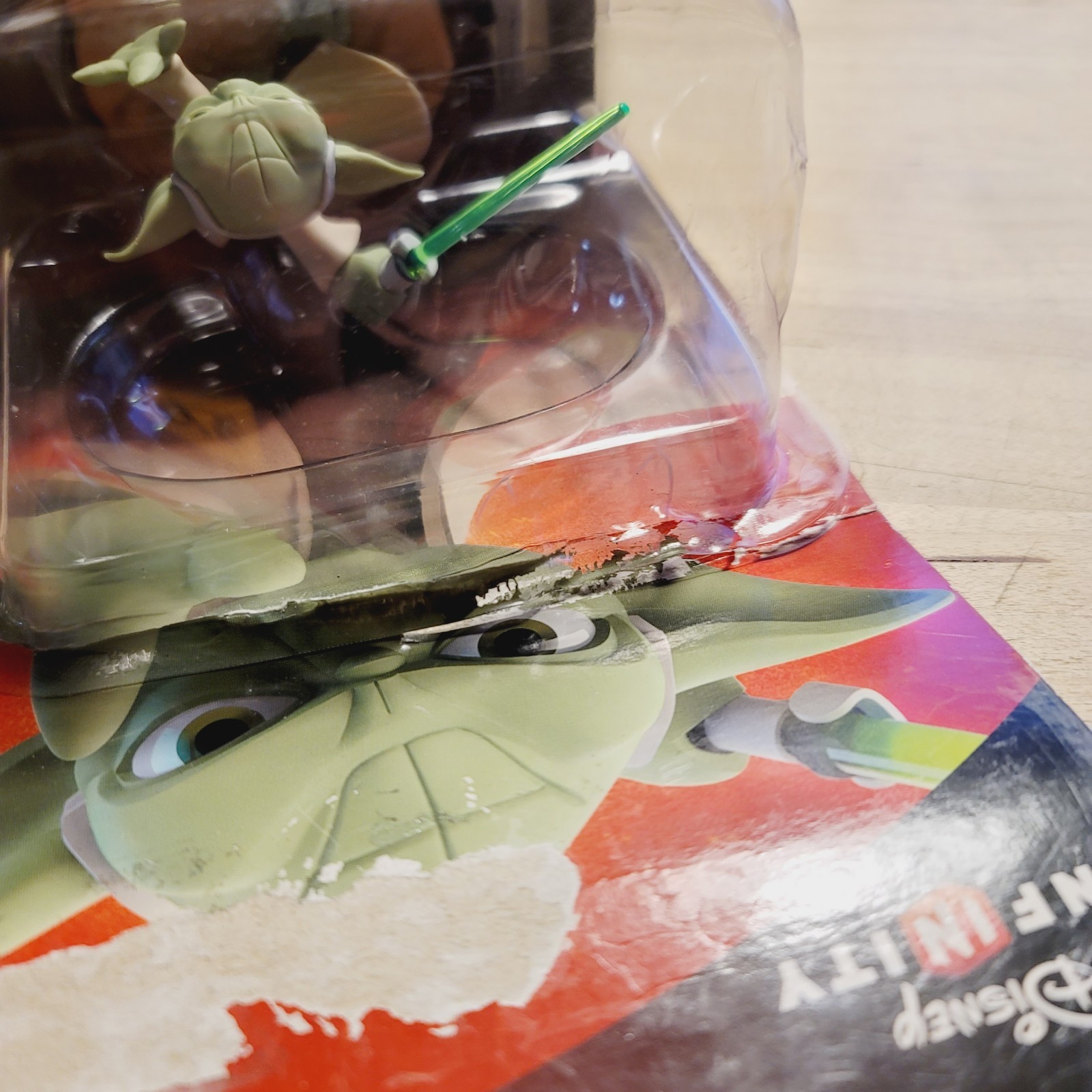 Disney Infinity 3.0 Edition Star Wars Yoda Character Figure W/Light FX Pls Read