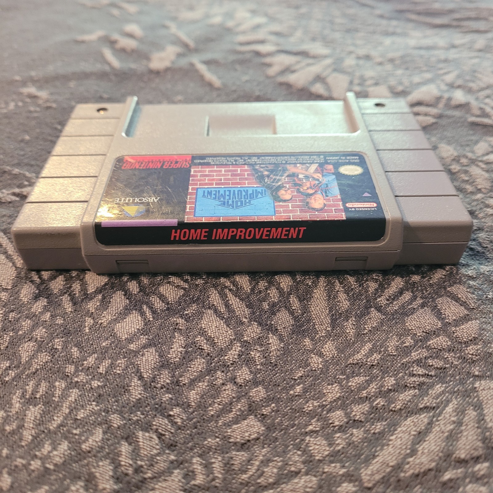 Home Improvement (Super Nintendo SNES, 1994) Authentic Game See Pics