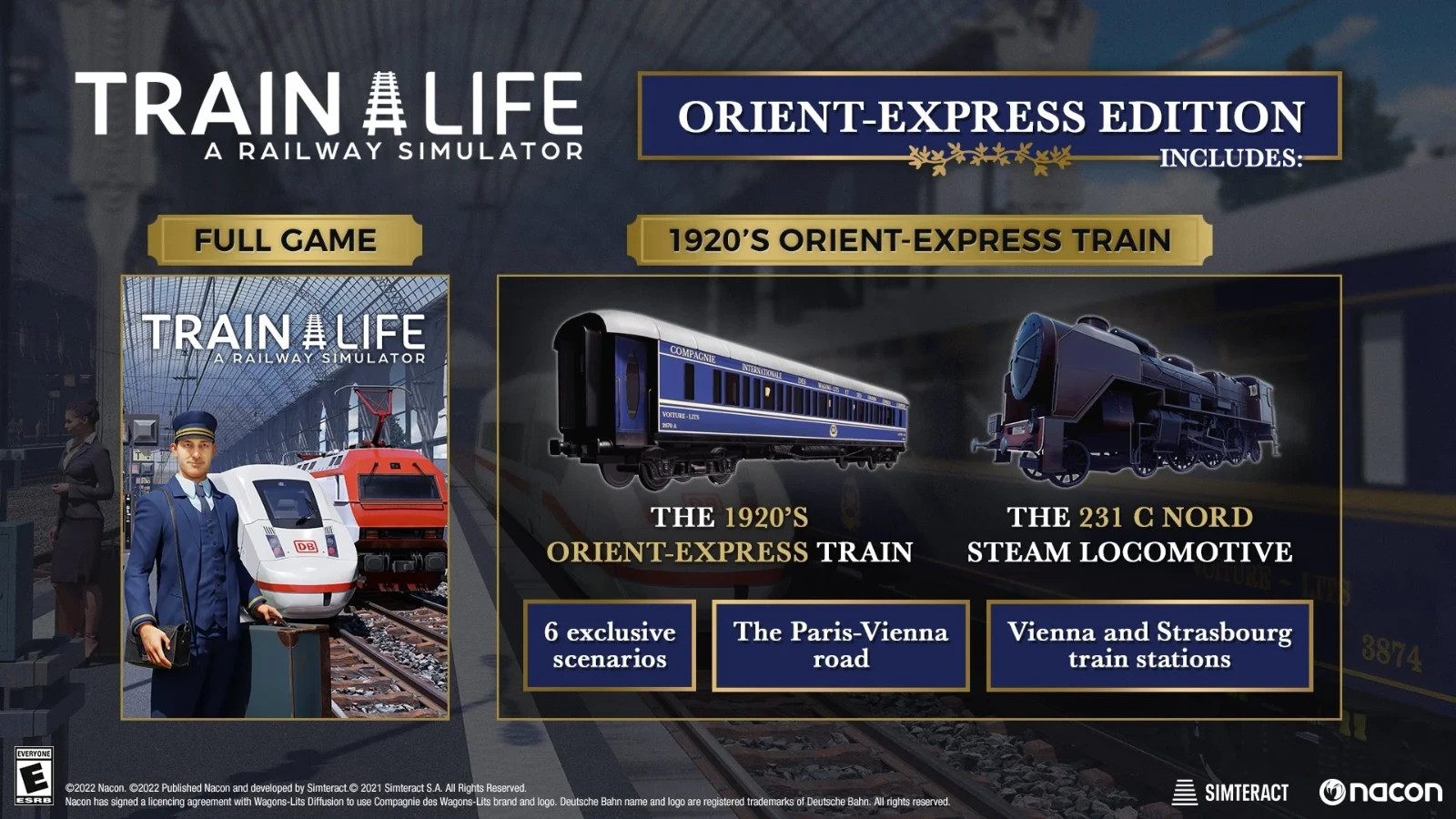 Train Life: A Railway Simulator – The Orient-Express – Xbox Series X – Brand New