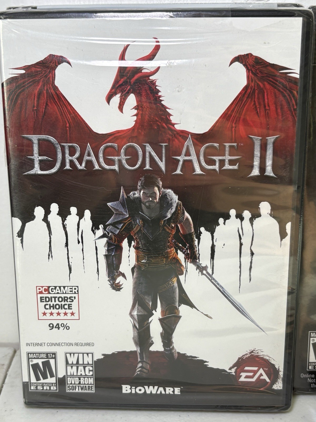 Sealed PC Game Lot The Darkness II Limited Edition Dragon Age II Dungeon Siege