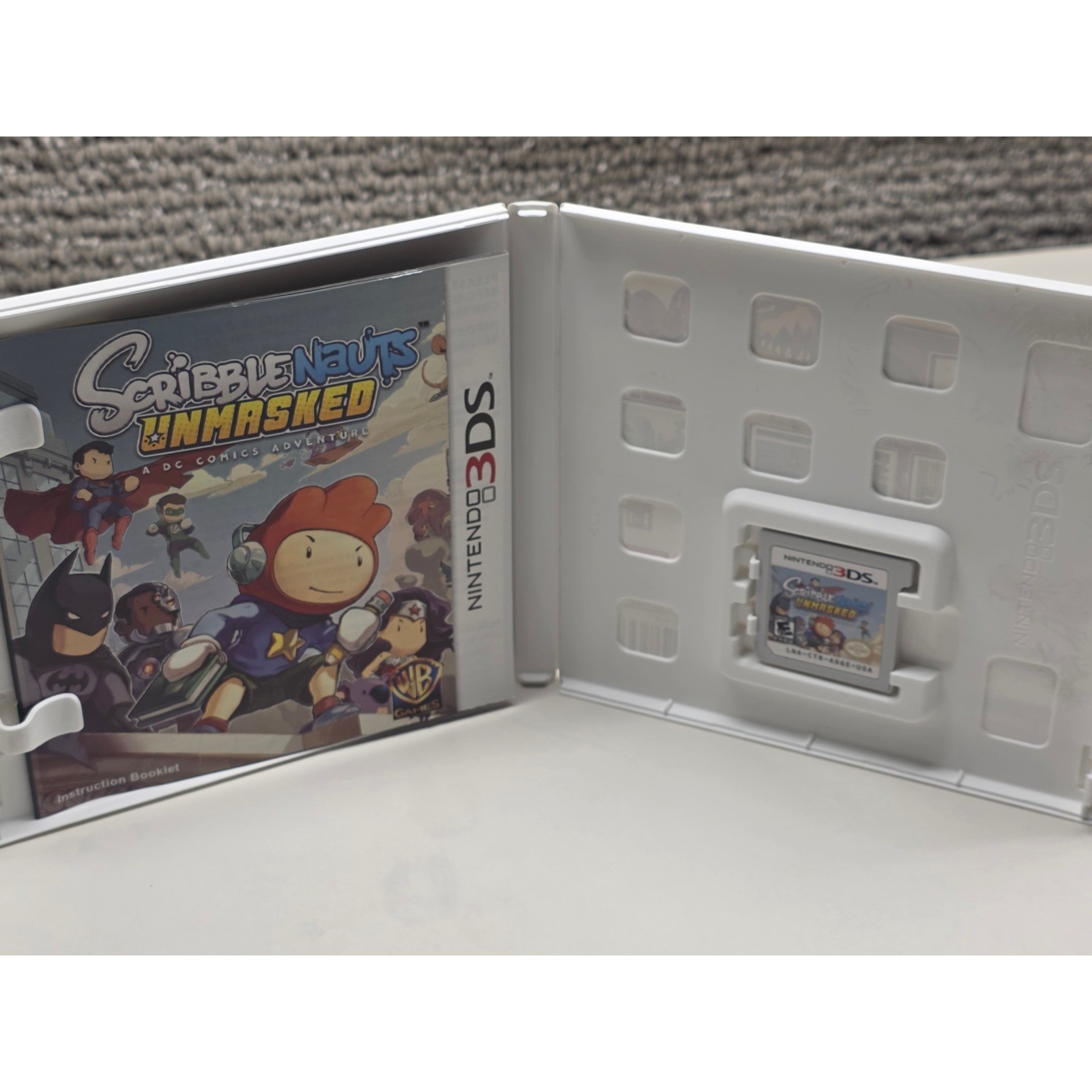 Scribblenauts Unmasked A DC Comics Adventure Nintendo 3DS WB Batman Superman