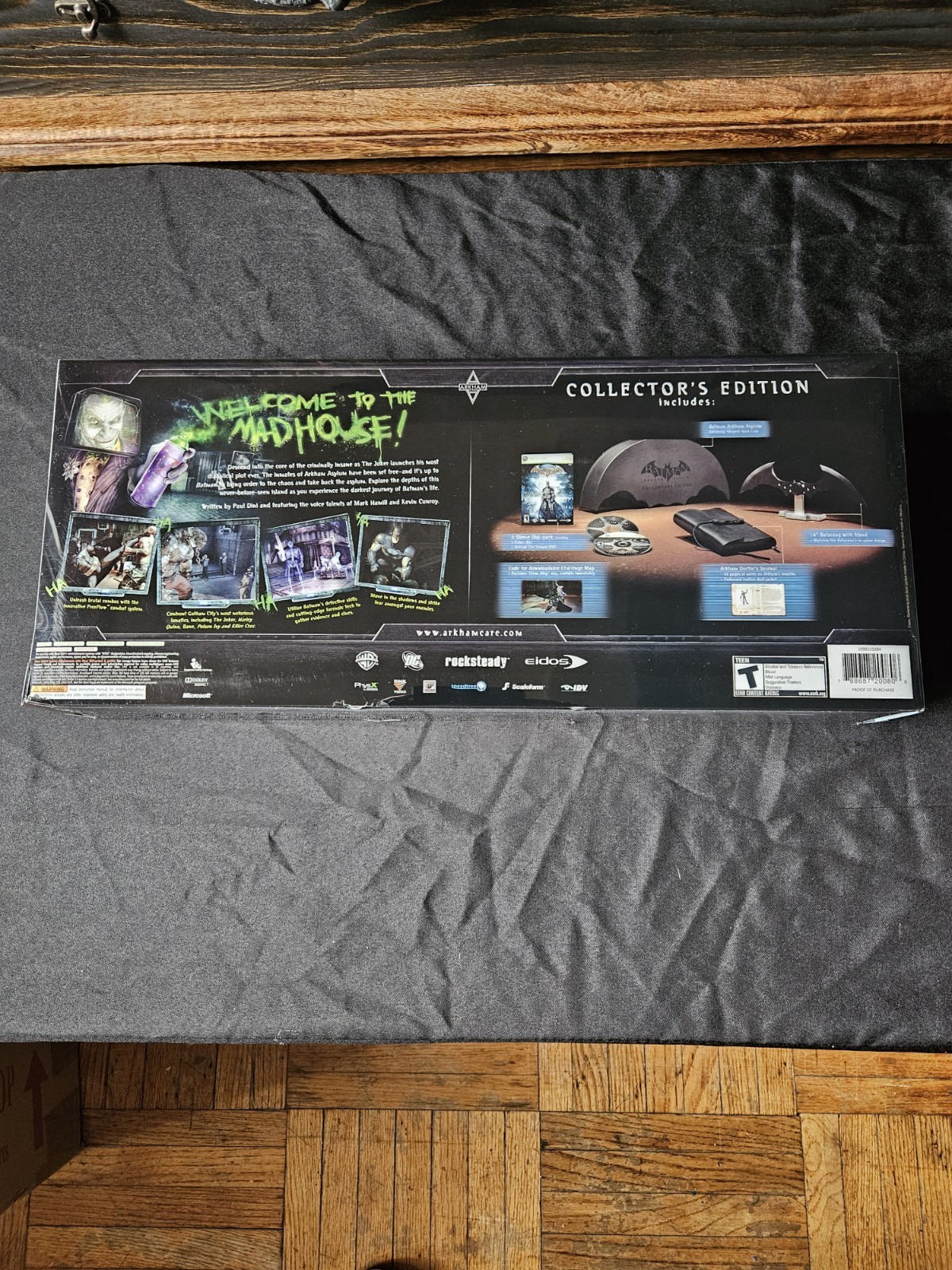 Eidos Batman: Arkham Asylum Collector’s Edition Xbox 360 2009 T NTSC-U/C