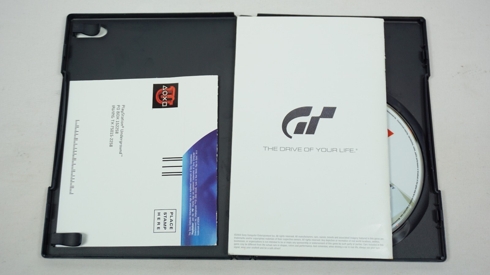 Gran Turismo 4 PS2 CIB Sony PlayStation 2 Black Label Complete with Reg Card