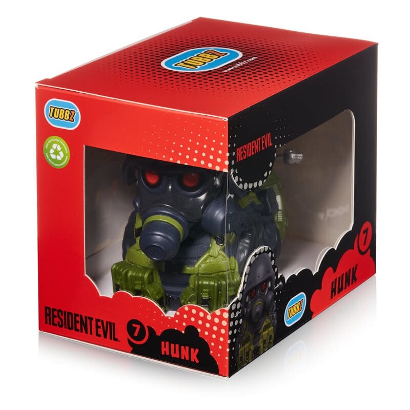 TUBBZ Boxed Resident Evil Hunk Official Collectible Duck Figure JEEP