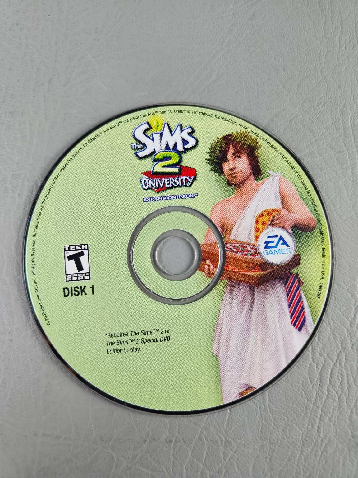 The Sims 2 University Expansion Pack PC Video Game College Life Simulation CIB