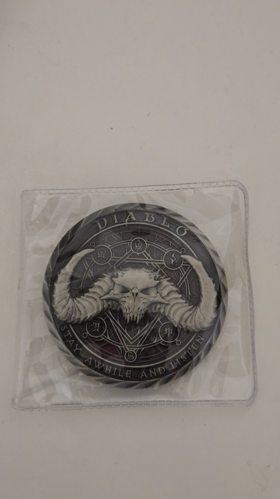 NEW RARE Blizzard Diablo Immortal Developer Coin Medal