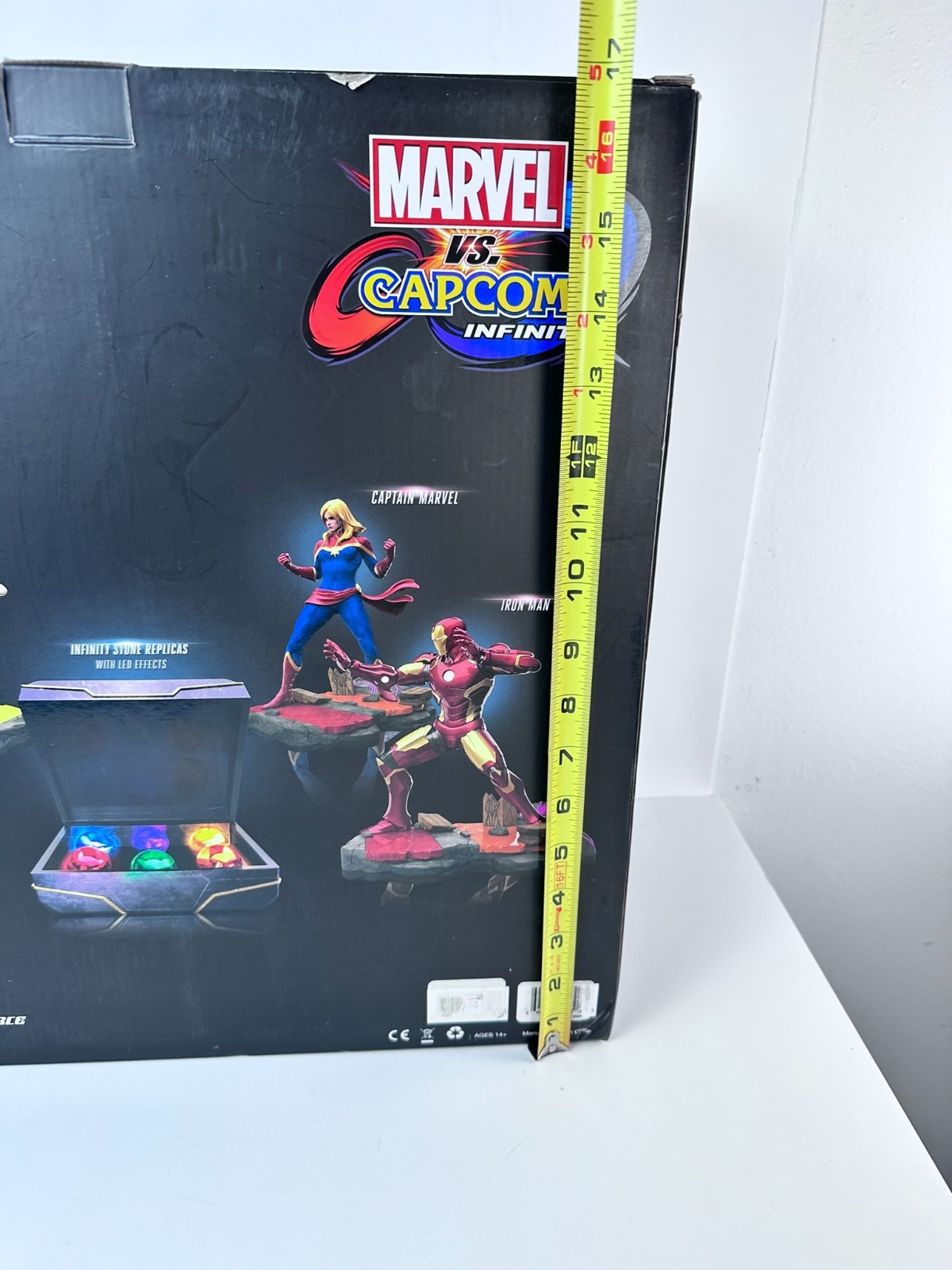 Marvel vs Capcom Infinite Figures Set Mega Man Iron Man Chun Li Box Only No Game