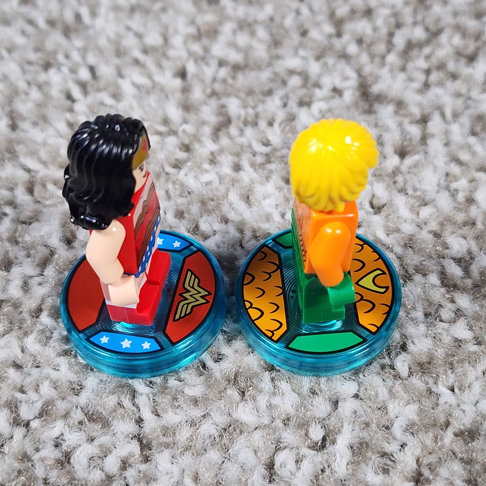 DC Comics Justice League, Wonder Woman Lego Dimensions Minifig W/ Tag Base 71209