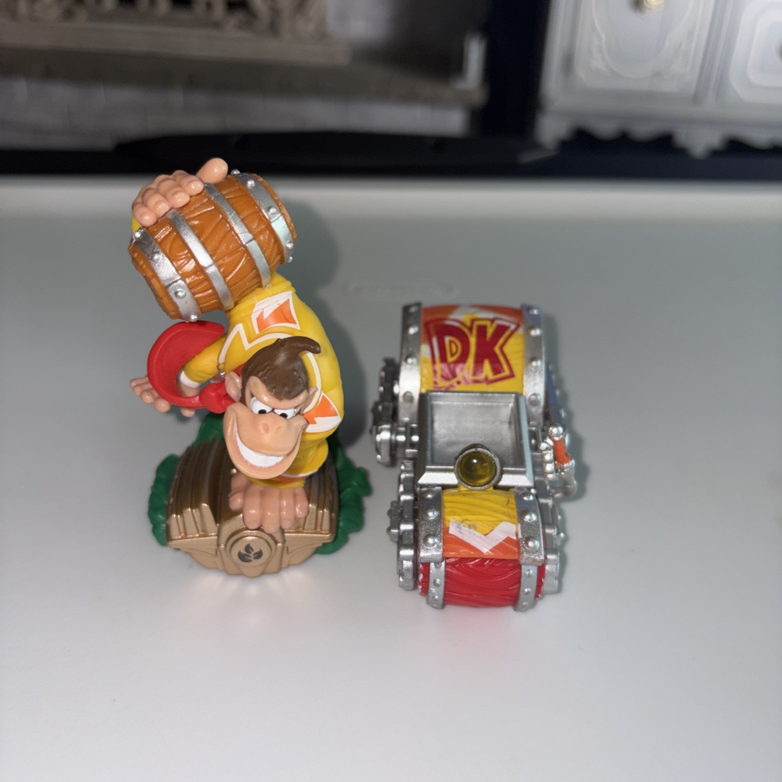 Skylanders Superchargers Turbo Charged Donkey Kong & Barrel Blaster 2015 Rare