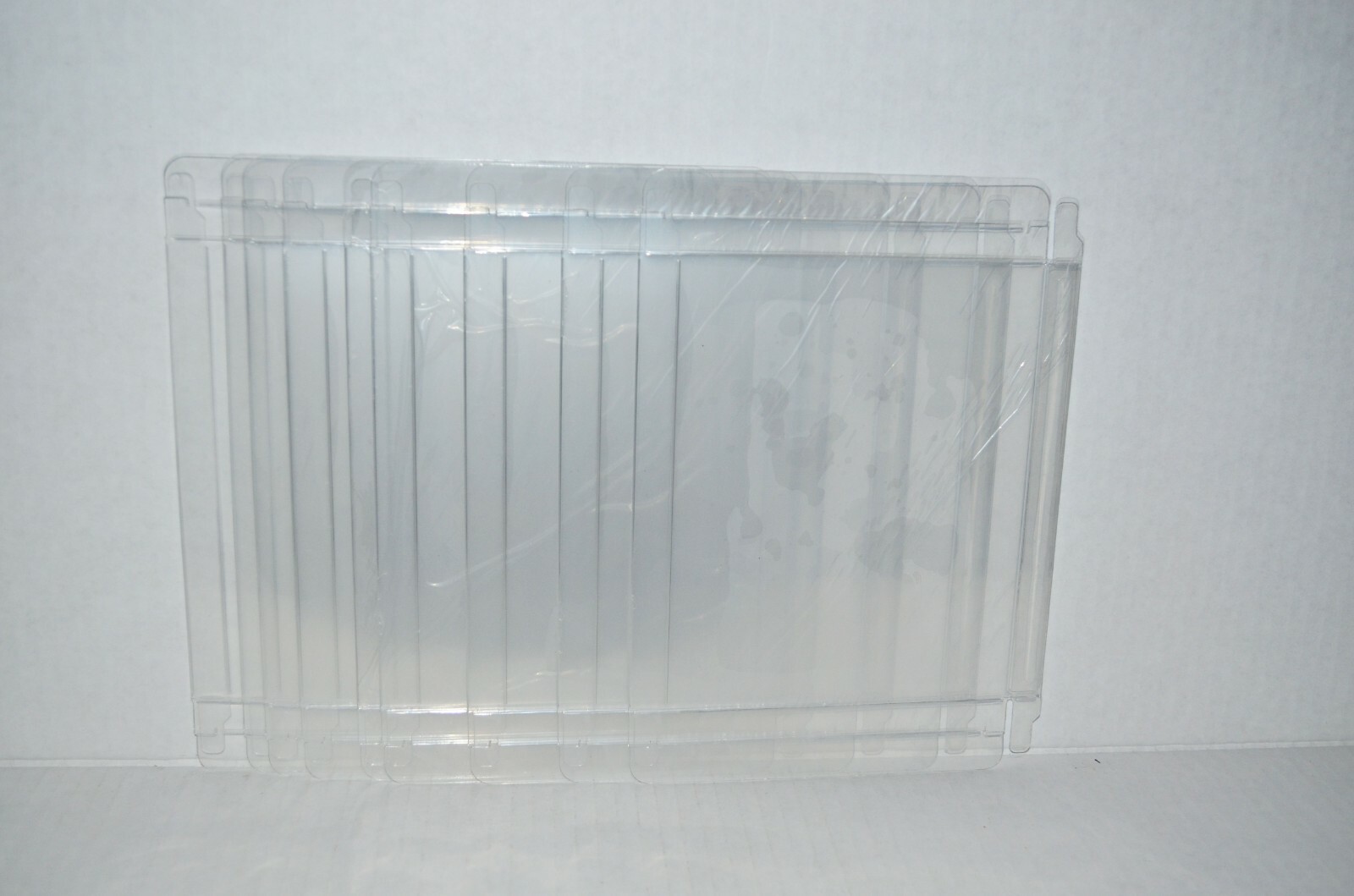 50 Video Game Clear Plastic Protectors Cases Display For Sony PlayStation 1 PS1