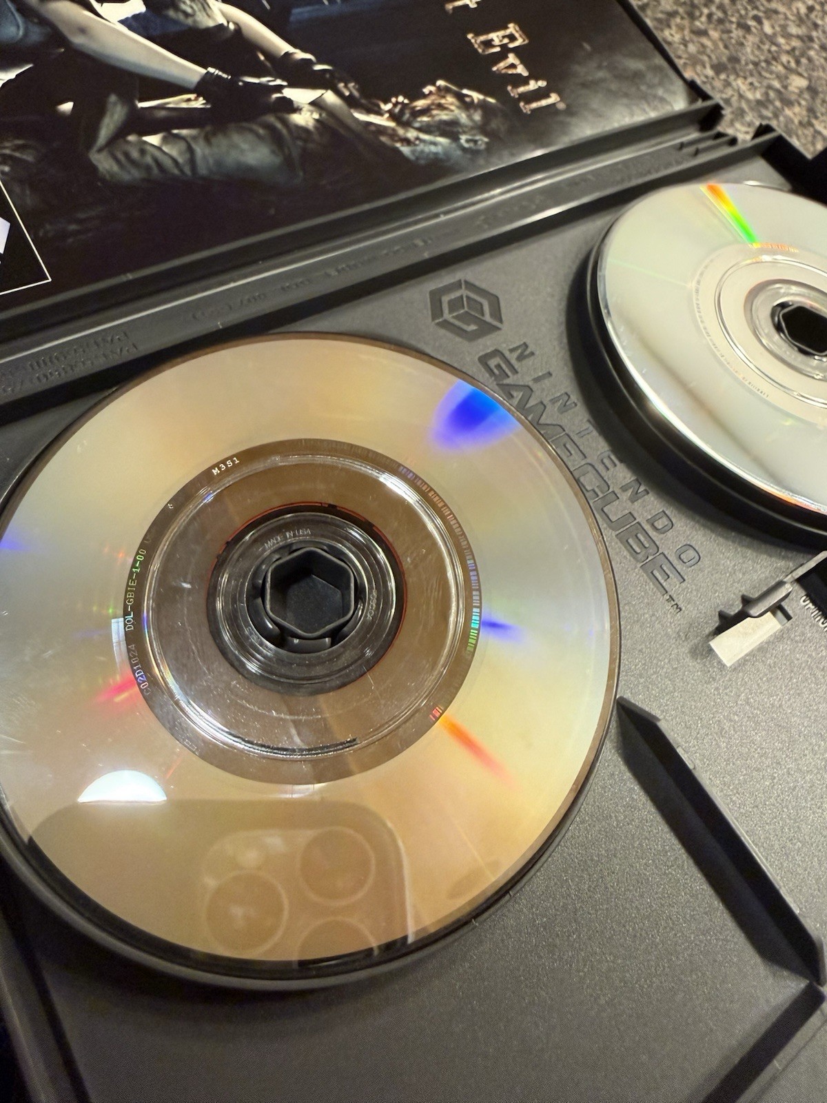 😈RESIDENT EVIL (Nintendo GameCube, 2002) BLACK LABEL CIB (GREAT SHAPE) TESTED😈