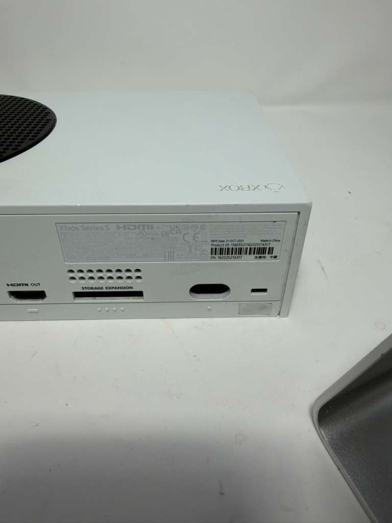 Microsoft Xbox Series S 512GB White w/ Controller & Cables – Tested & Working