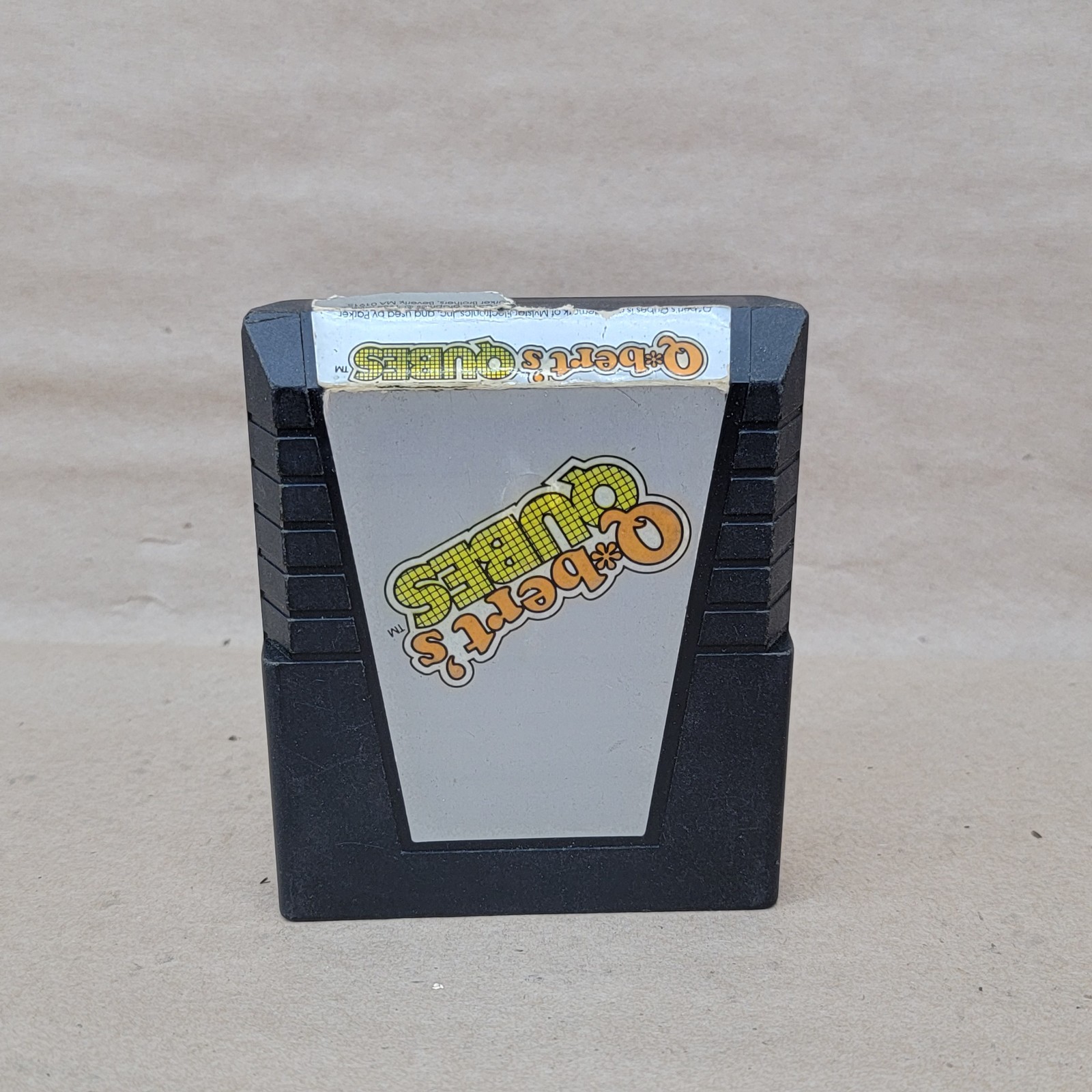 Rare Q*bert’s Qubes Parker Brothers Atari 2600 VCS Cartridge Only UNTESTED
