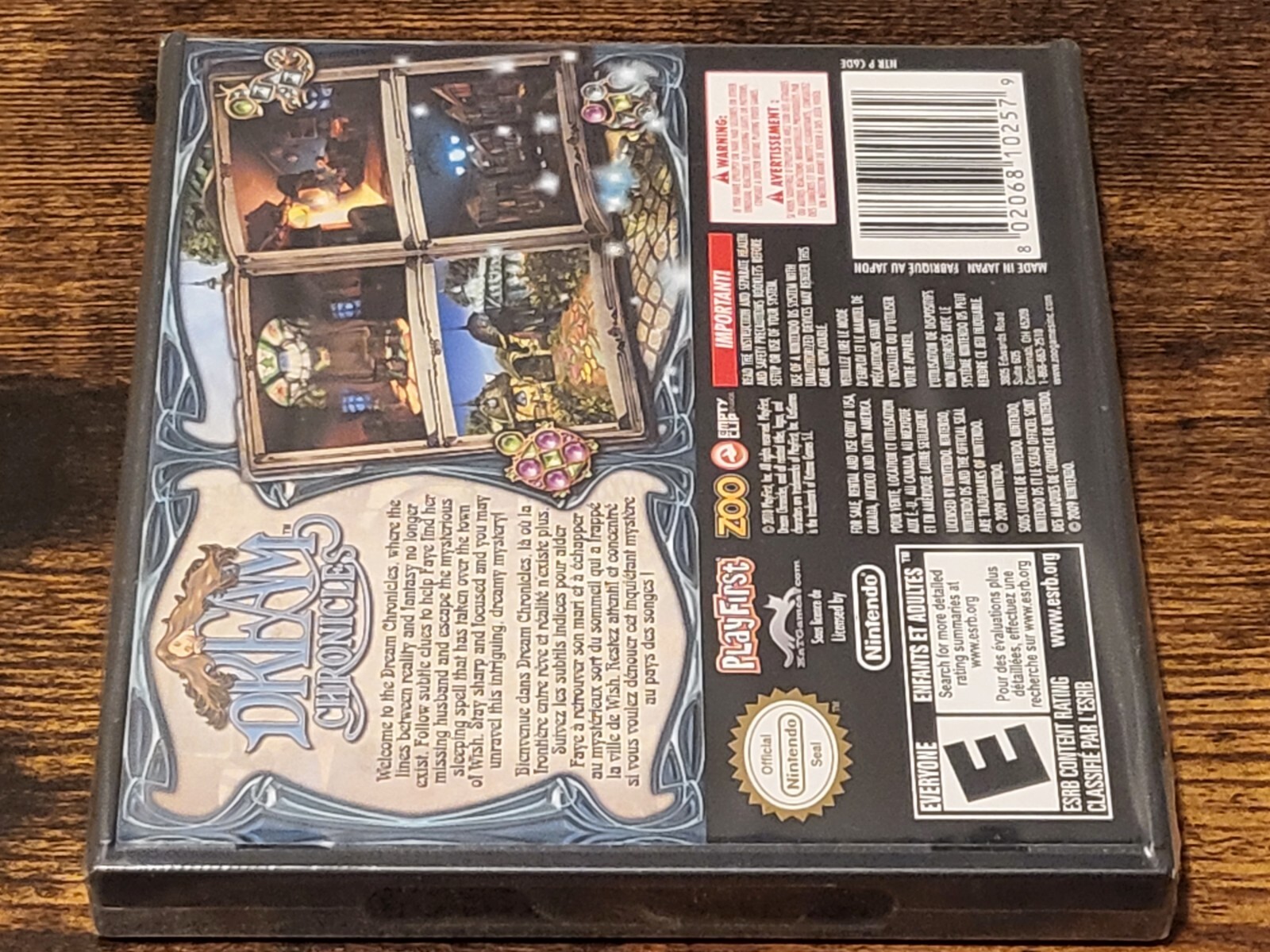 Dream Chronicles (Nintendo DS, 2010) Brand New Factory Sealed